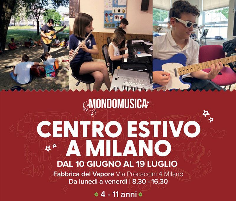 Campus Mondomusica alla Fabbrica del Vapore