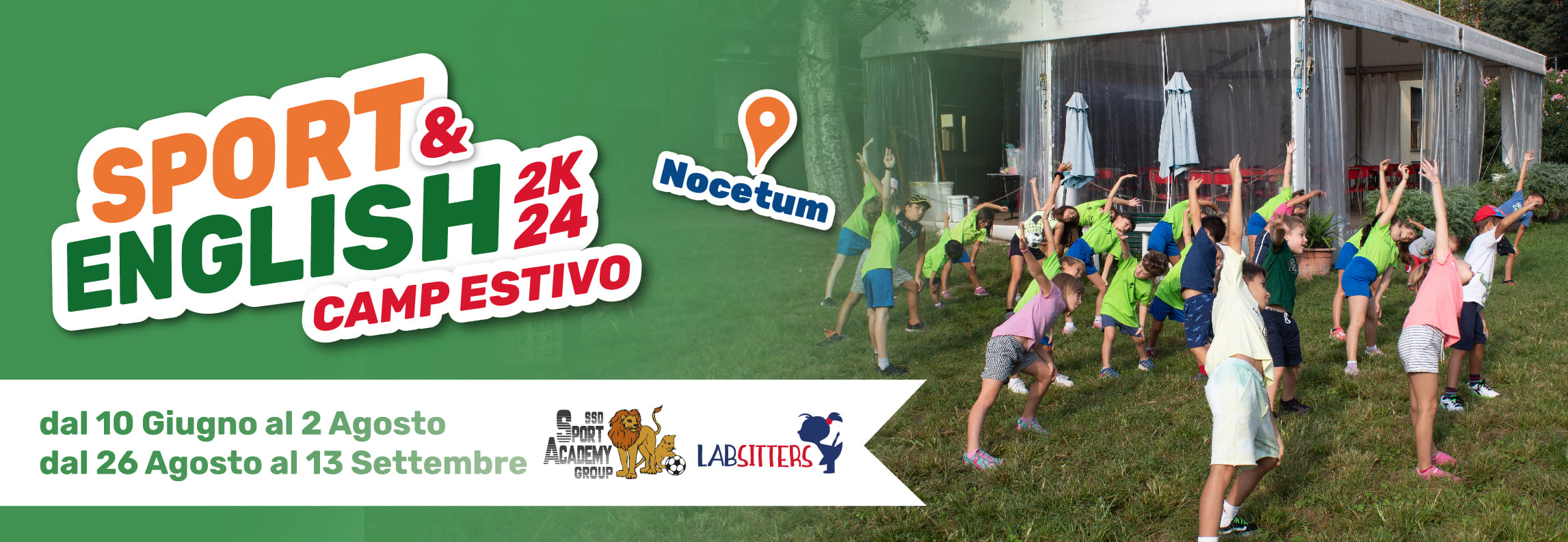 Camp Estivo Sport&English al Nocetum!