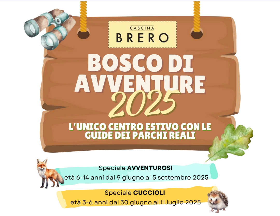 Bosco di avventure! Centri estivi al Parco della Mandria di Torino
